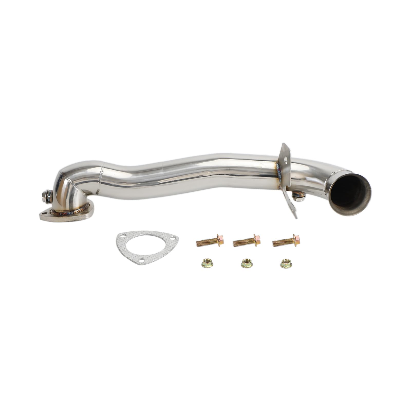 2.5" Exhaust Catless DownPipe with Gaskets Convient pour Mini Cooper S R55-R61 1.6 Turbo 2007-2016