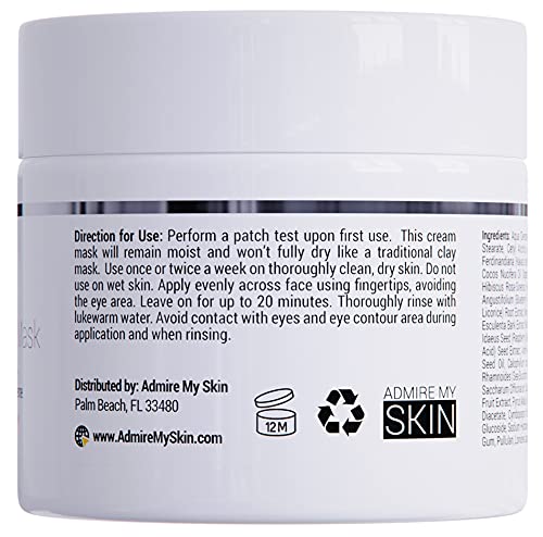 Vitamin-C-Mask-For-Face--Brightening-Face-Masks-Skin-Care-Contains-Glycolic-Acid-and-Lactic-Acid-Squalane-Oil--Hydrating-Beauty-Face-Mask-for-Glowing-Youthful-Skin-and-Smooth-Even-Skin-Tone-2oz Vitamin C Mask For Face – Brightening Face Masks Skin Care Contains Glycolic Acid and Lactic Acid + Squalane Oil – Hydrating Beauty Face Mask for Glowing Youthful Skin and Smooth Even Skin Tone 2oz