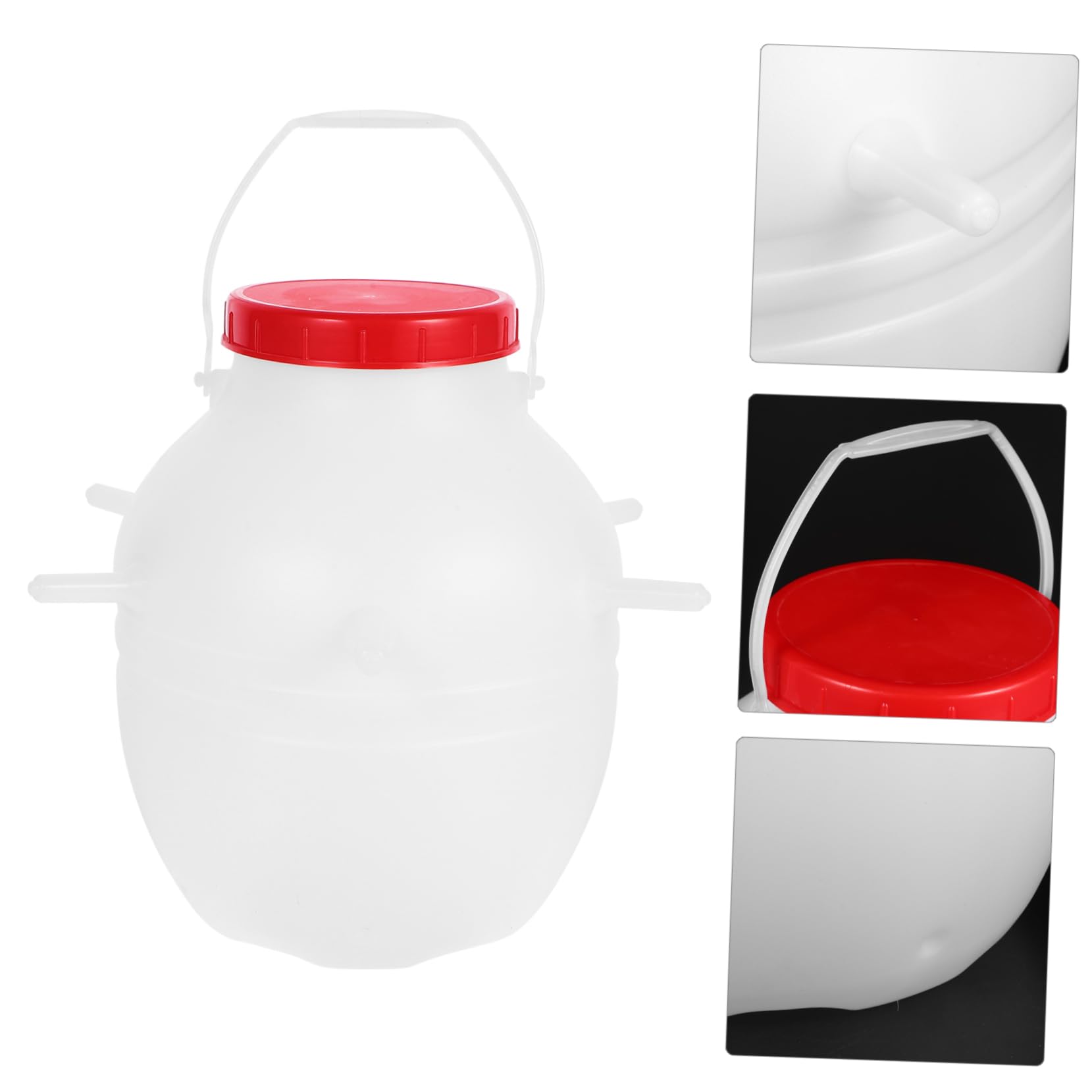 Bottiglia Latte Agnelli 8l con Tettarella in Silicone, Biberon per Allattamento Vitelli e Capretti, Design Creativo e Riutilizzabile
