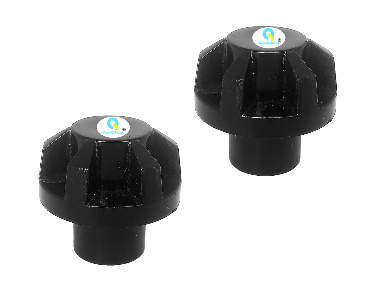 QemiQ Retail® -FOOD PROCESSOR Motor Coupler Teeth (LONG SHAFT TYPE) For -"BAJAJ, USHA, CROMA, MORPHY RICHARDS, INALSA, SINGER" (Black, 2 Units) Kindly refer the product image, before placing your order (B0CGMHZMKK) Amazon Price History, Amazon Price Tracker