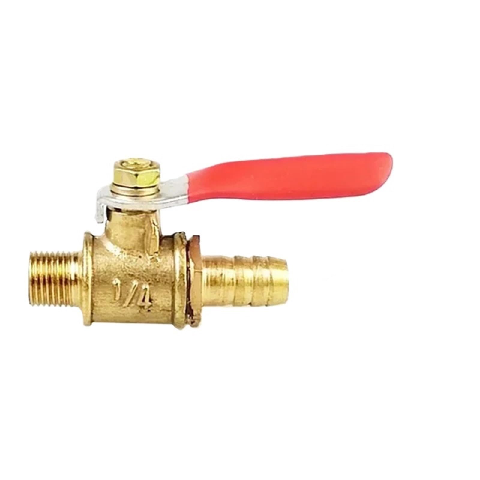Mini vanne à boisseau sphérique laiton 1/4" pour un contrôle précis de vos tuyaux en cuivre