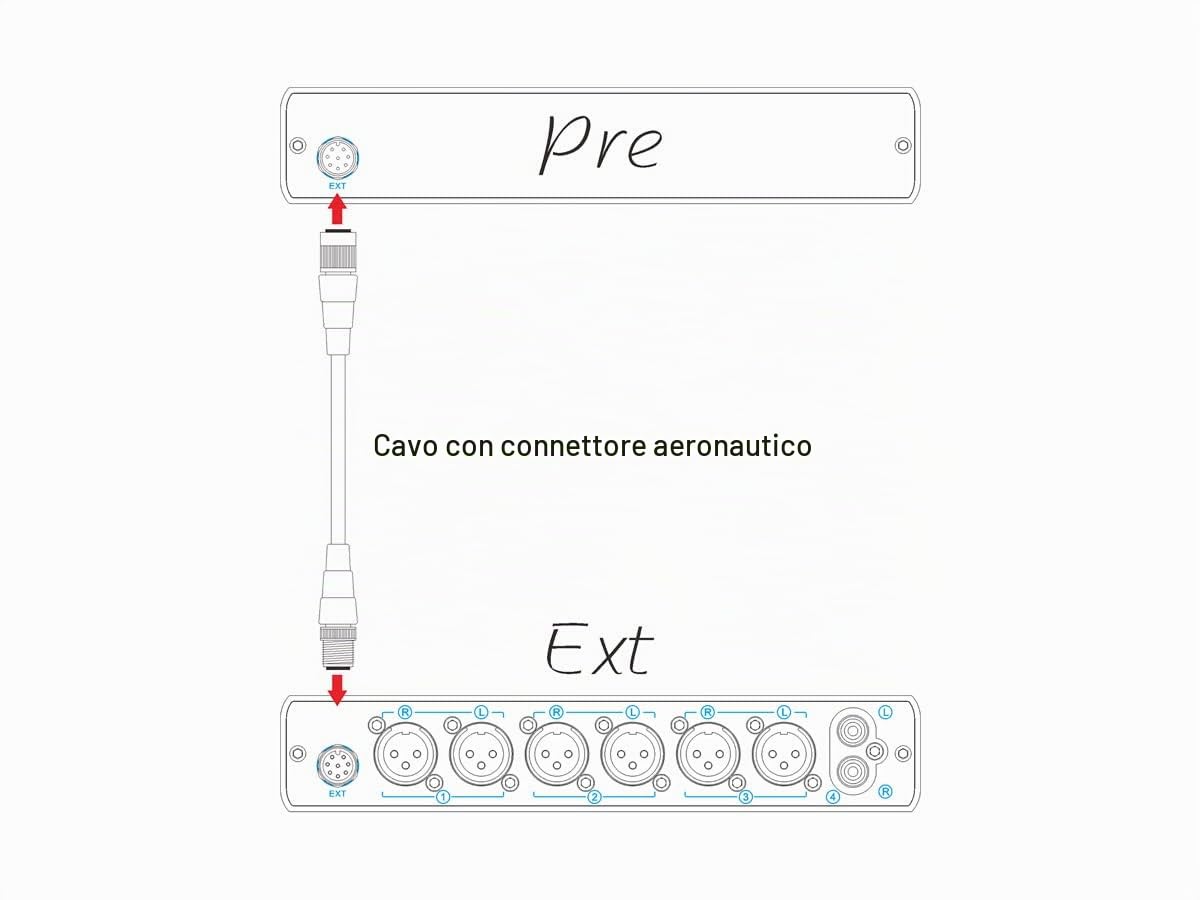 Topping EXT90 Extender per Topping PRE90 (nero)