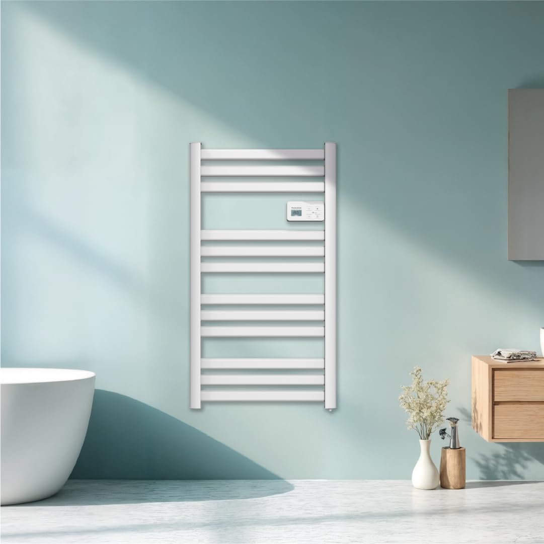 THOMSON - Sèche-serviette électrique sans fluide connecté WiFi 500W Thomson COSMO blanc