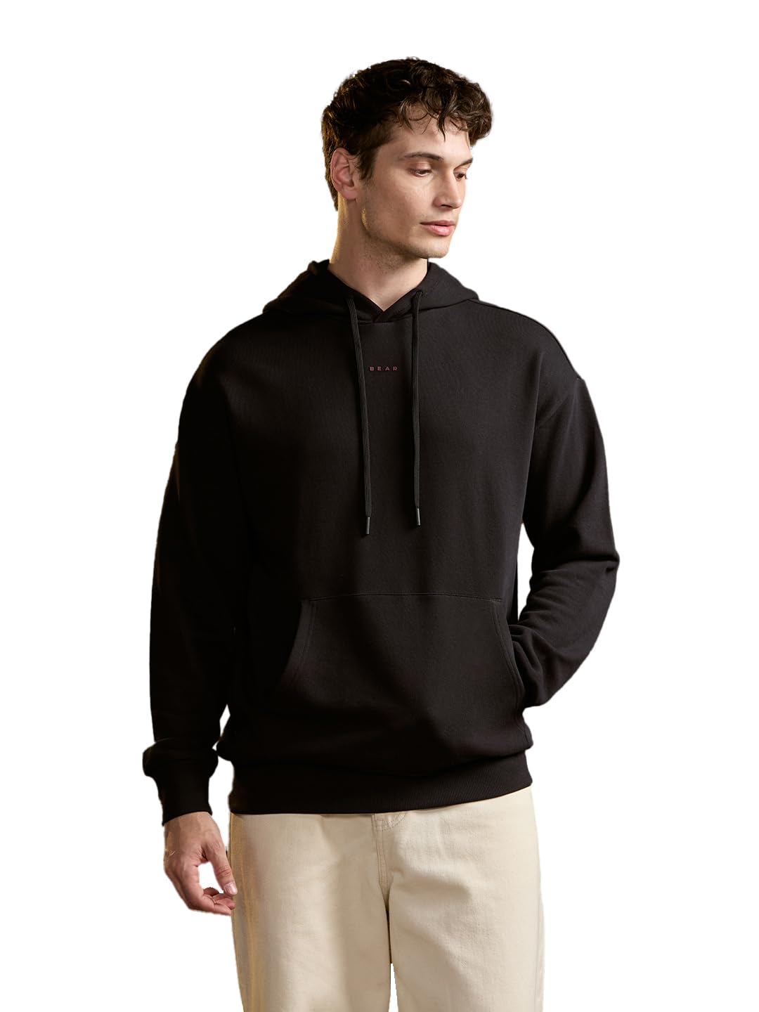 the bear house Men's Graphic Printed Hooded Sweatshirt-picture-34
