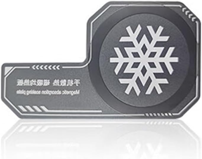 10 Pcs Phone Cooling Pad Heatsink Thermal Self-Adhesive Plate to Unleash Mobile Gaming and Live Stream Enhanced Heat Dissipation with Vapor Chamber Technology for Magnetic/Back Clip Phone Radiator