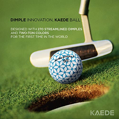 Distance Golf Balls (Half Dozen) 2 Tone Colored 6 Balls