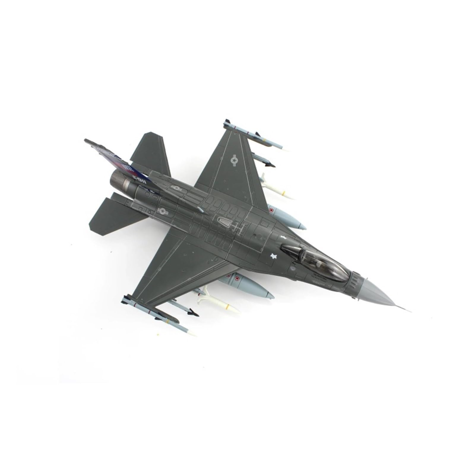 ZXLIHS Modelli di Aerei Decorati 1/72 per US F-16C F16 Modello da Caccia Pressofuso in Lega Modello di Aereo Regali commemorativi Una Storia storica