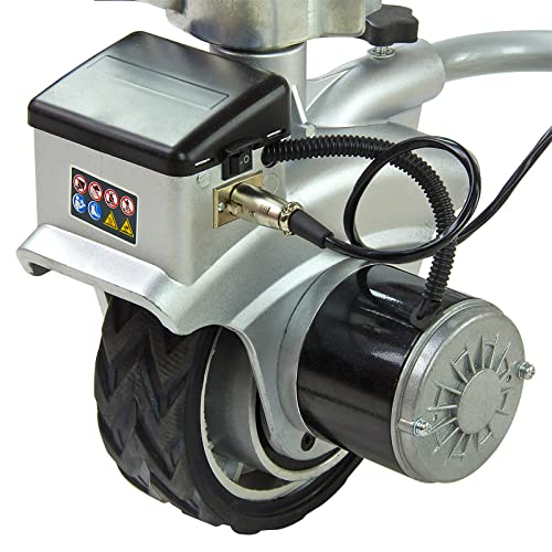 Elektrisches Stützrad DEMA für PKW-Anhänger mit 12 Volt Antrieb