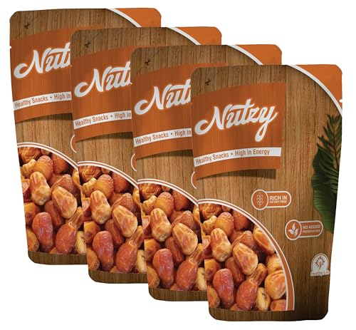 Image of Nutzy Premium Dates (Yellow Dates / Peela Khajoor, 1000g)