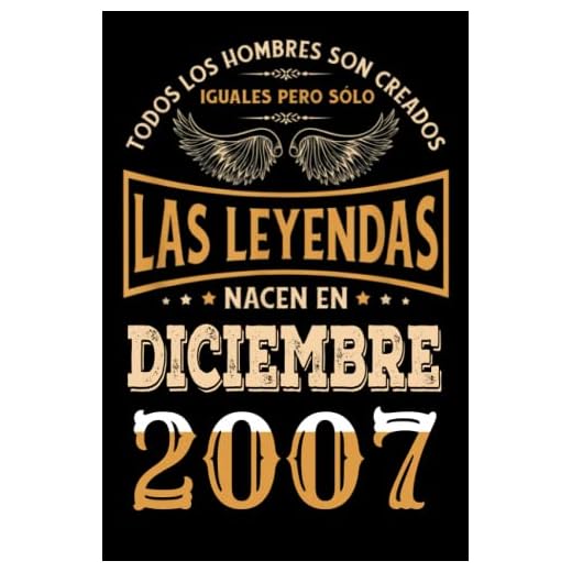 Regalo de 15 Cumpleaños Para Hombre : Las Leyendas Nacen en diciembre 2007: Regalos de Cumpleaños Vintage Para El Marido Hermano Papá Amigos, Cumplir ... en diciembre de 2007, Cuaderno de Cumpleaños.