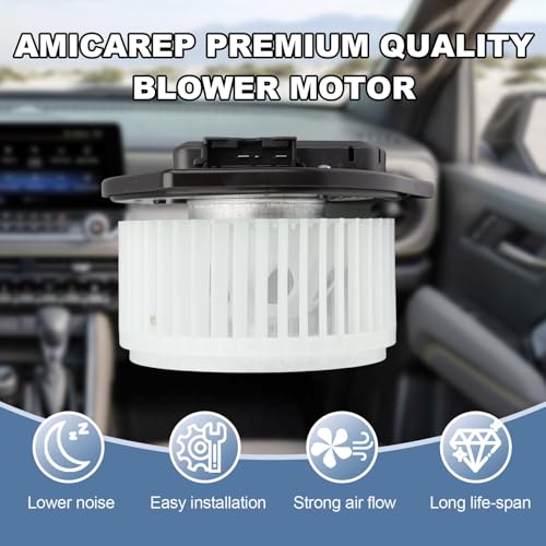Image of AC Blower Motor with Fan HVAC Heater Blower Motor Fan Fit for Nissan 2007-2014 Altima 2003-2014 Murano Infiniti 2008-2013 G37 2014-2017 Q50 Replace# 700193 272206CA0A