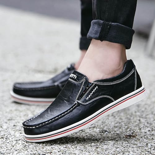 Image of Asifn Men's Casual Driving Loafers Business Leather Men Comfort Shoes Sport Walking Light Moccasin Fashion