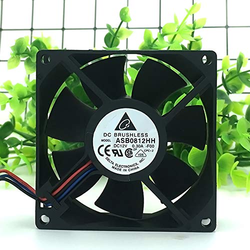 ASB0812HH 8025 12V 0.3A 8cm computer power supply electric fan