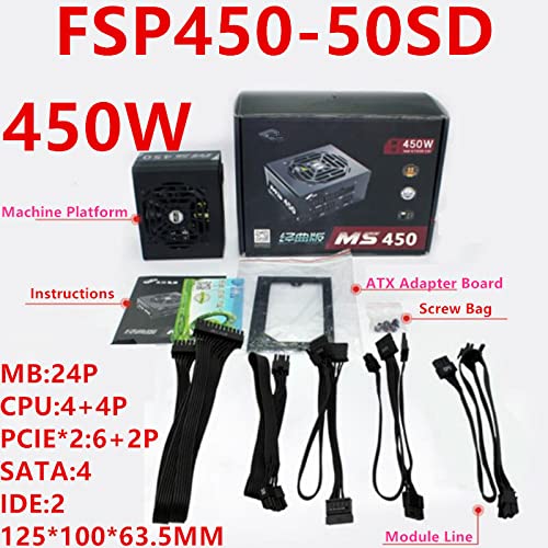 Fuente de alimentación IndustrialMaker SFX 450W 80PLUS Bronze miniatura 6