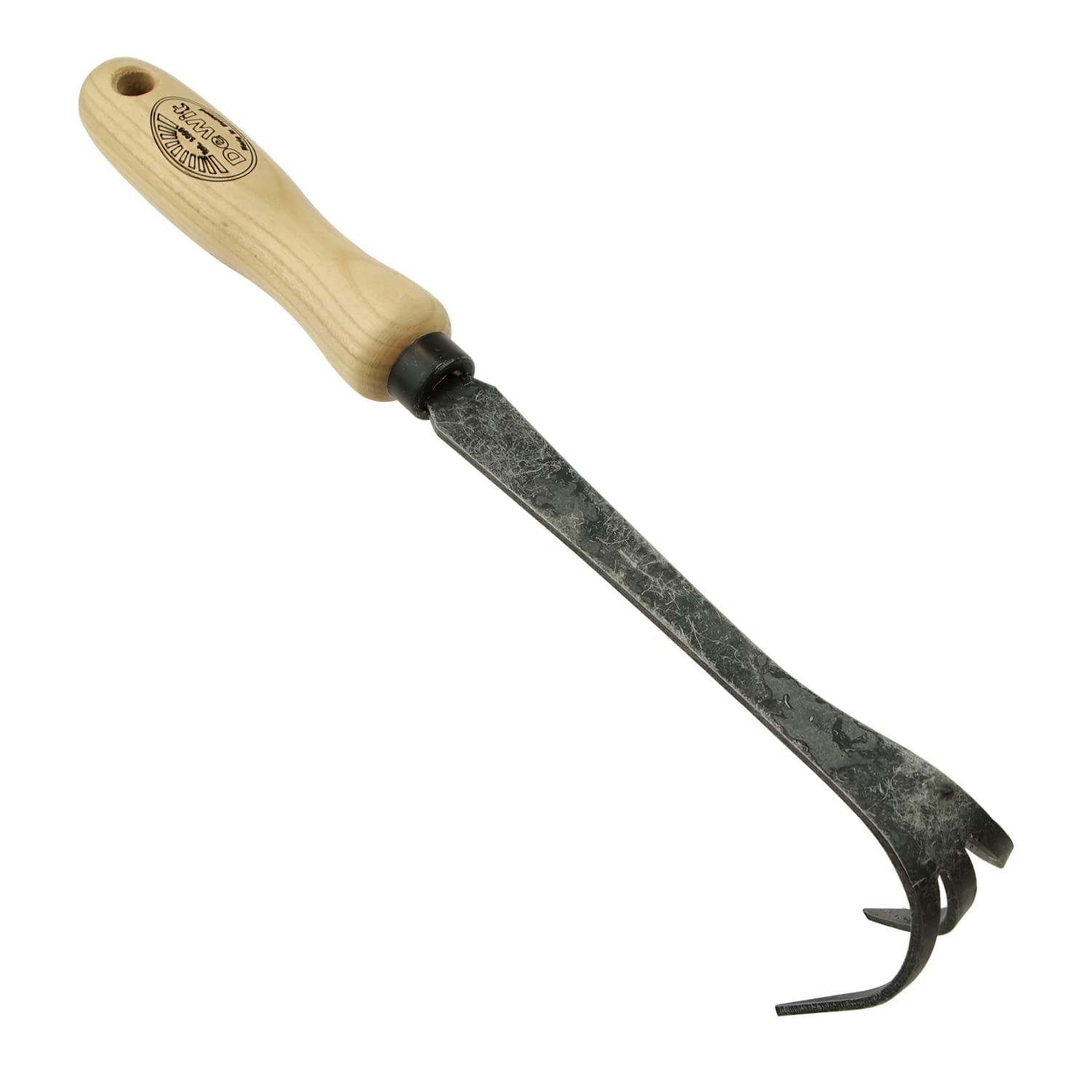 DeWit Hand-Kultivator 31 cm I Profi Grubber aus Borstahl mit 3 Zinken I Premium Garten-Zubehör zum Boden auflockern I Handgemachtes Gartenwerkzeug in Bester Qualität I Garden Tools – Made in Holland
