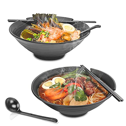 JOKILY 2 Sets (6 Stück) Suppenschalen, Japanische Ramenschale, Küche...