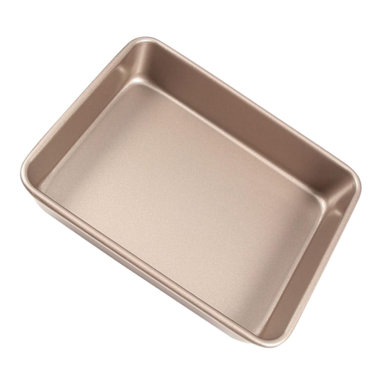 POPETPOP Molde Antiadherente Acero Inoxidable Hornear de Cuadrado Pasteles para Dorado Superficie Lisa Multiusos Repostería y Cocina