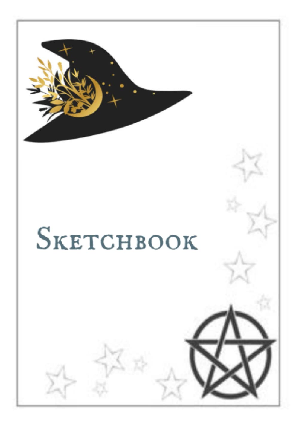 Halloween Sketchbook - 7x10 - 120 pages: 120 page Sketchbook fro Drawing, Freeform Writing, Doodling, and all other Magic stuffs
