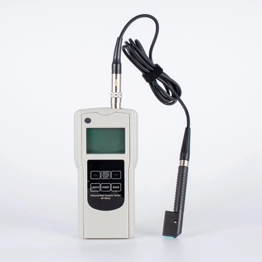 NURII AT-180H8, Profession Belt Tension Tester, 10~800Hz, Split Sensor, Belt Tension Meter