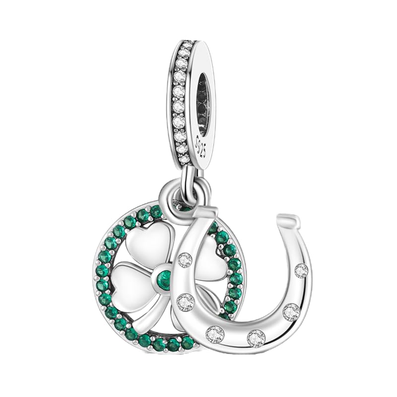 FLUFLO Charm Anhänger Damen Buchstabe A-Z für Armband 925 St