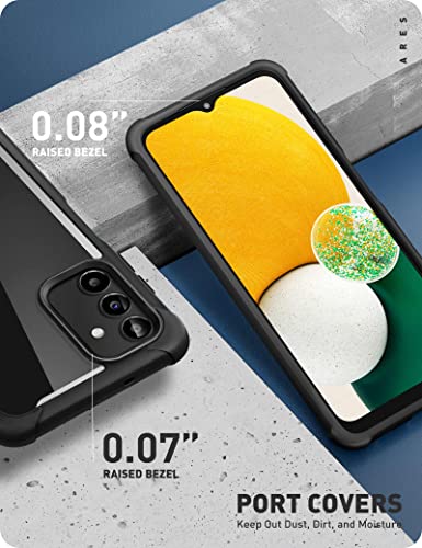 Image of i-Blason Thermoplastic Polyurethane Ares Lite Series Case For Samsung Galaxy A13 5G (2021 Release), Slim Protective Clear Case With Shockproof Bumper (Black)