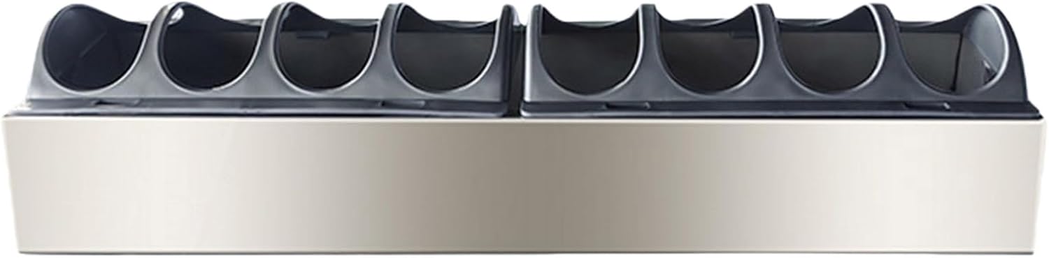 Rectangular Anti Rust Chicken Feeder for Outdoor Use Leakproof Cover Stable Base Poultry Feeding Large Capacity Chicken Feeding Bowl