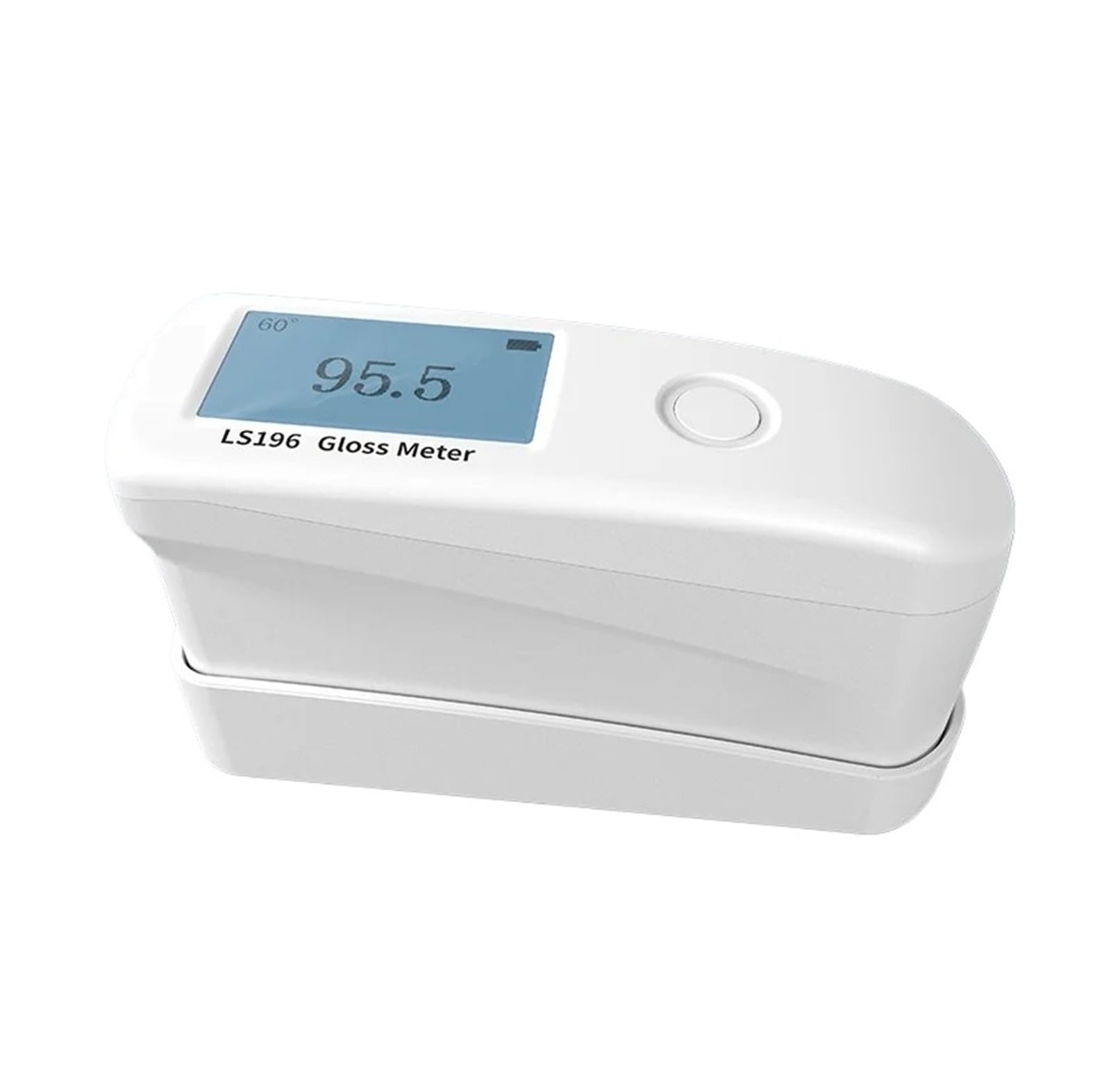 Medidor de brillo portátil LS196 de 60 grados, medidor de brillo con pantalla digital Operación sencilla | For tinta de pintura cerámica con medición de limpieza de superficies