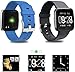 Smart Watch,  Body temperature Smartwatch, Fitness Tracker with Heart Rate Blood Pressure,Blood Oxygen, Sleep Monitor,Message Call Reminder Smart Watch for Men Women Kids,Compatible for iphone Android