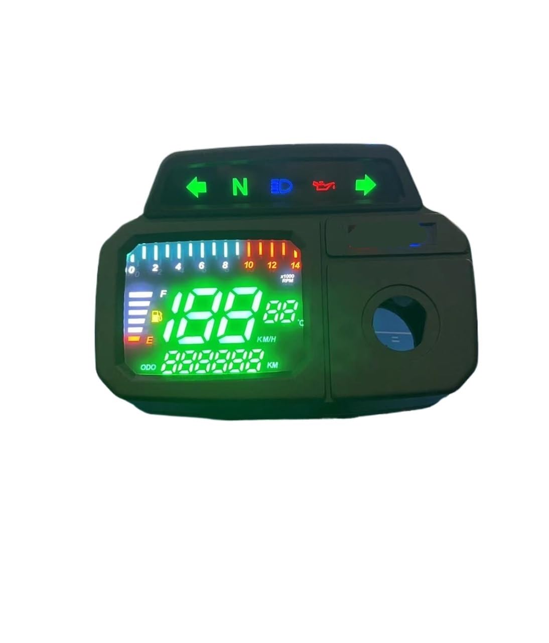 Contachilometri universale Tachimetro digitale per moto con contagiri per AX100 Max100
