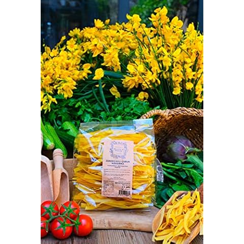 Hatice Teyze Homemade Natural Turmeric Fettucine Pasta (Zerdecalli Cubuk Makarna) 400 g Cover