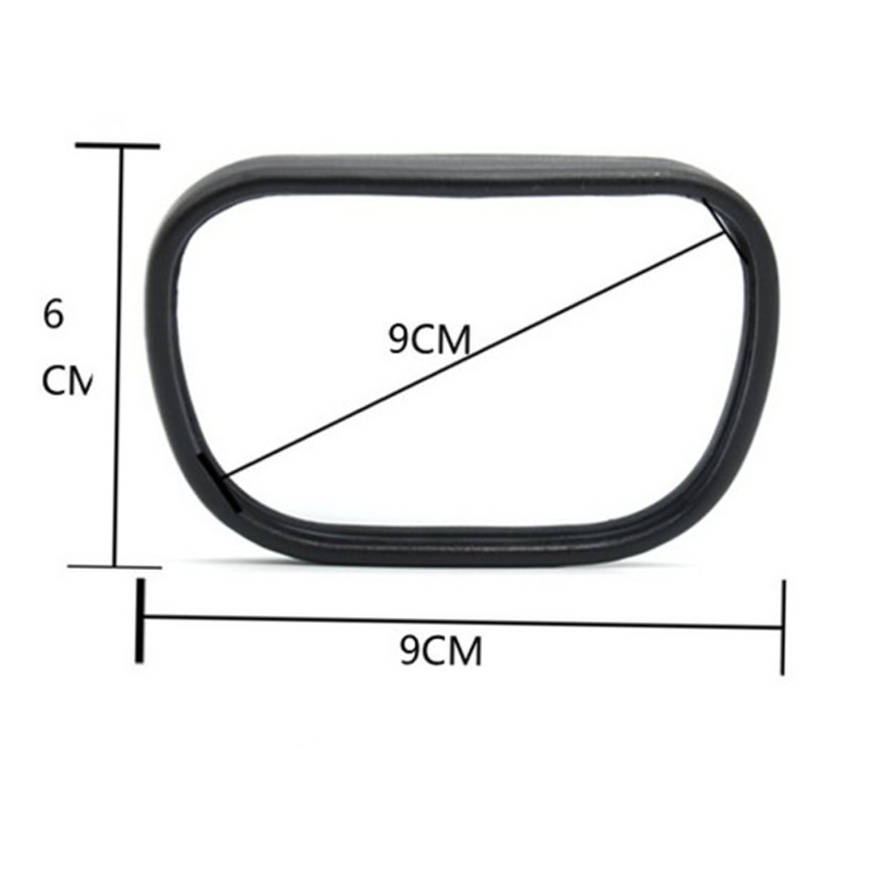 IWOWHERO Car Accessories for Babies Rear View Mirror Suction Cup Pp Frame Pvc for Boys and Girls