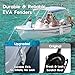 AWEMUFA Boat Fenders Boat Bumpers for Docking Upgraded Boat Fenders Bumpers, Fit for Bass Boat and Jon Boat 4 Pack
