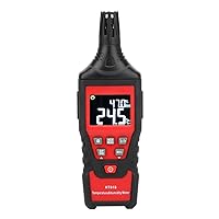 Vista 1 de Temperature Humidity Meter Digital Sensitivity Portable Dual LCD Display HT618