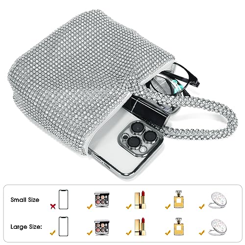 Image of JIAN YA NA Fashion Women Bridesmaid Lady Girl Bride Evening Clutch Bag for Prom Cocktail Party Wedding Engagement