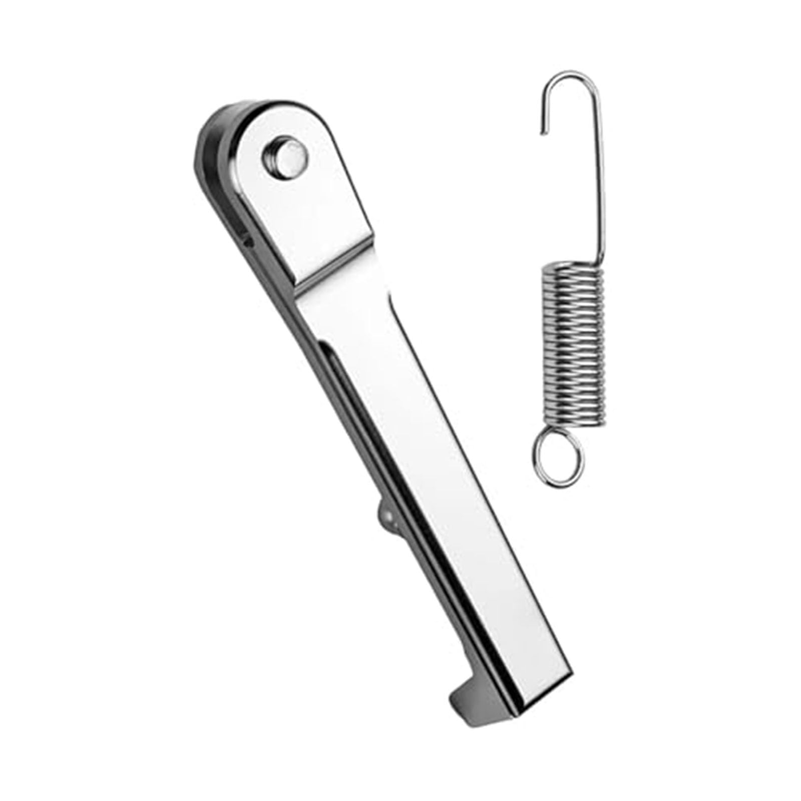 Béquille latérale moto courte Aprilia RSV4 pour éviter les chutes sur sol glissant