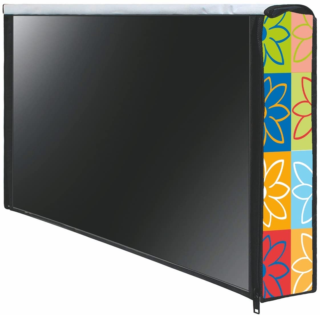 WACKY 43 Inch Smart LED TV Cover PVC Waterproof Printed With Transparent Polythene Layer Compatible for Sony, Mi, Kodak Smart LED TV (B0C9XY74RG) Amazon Price History, Amazon Price Tracker