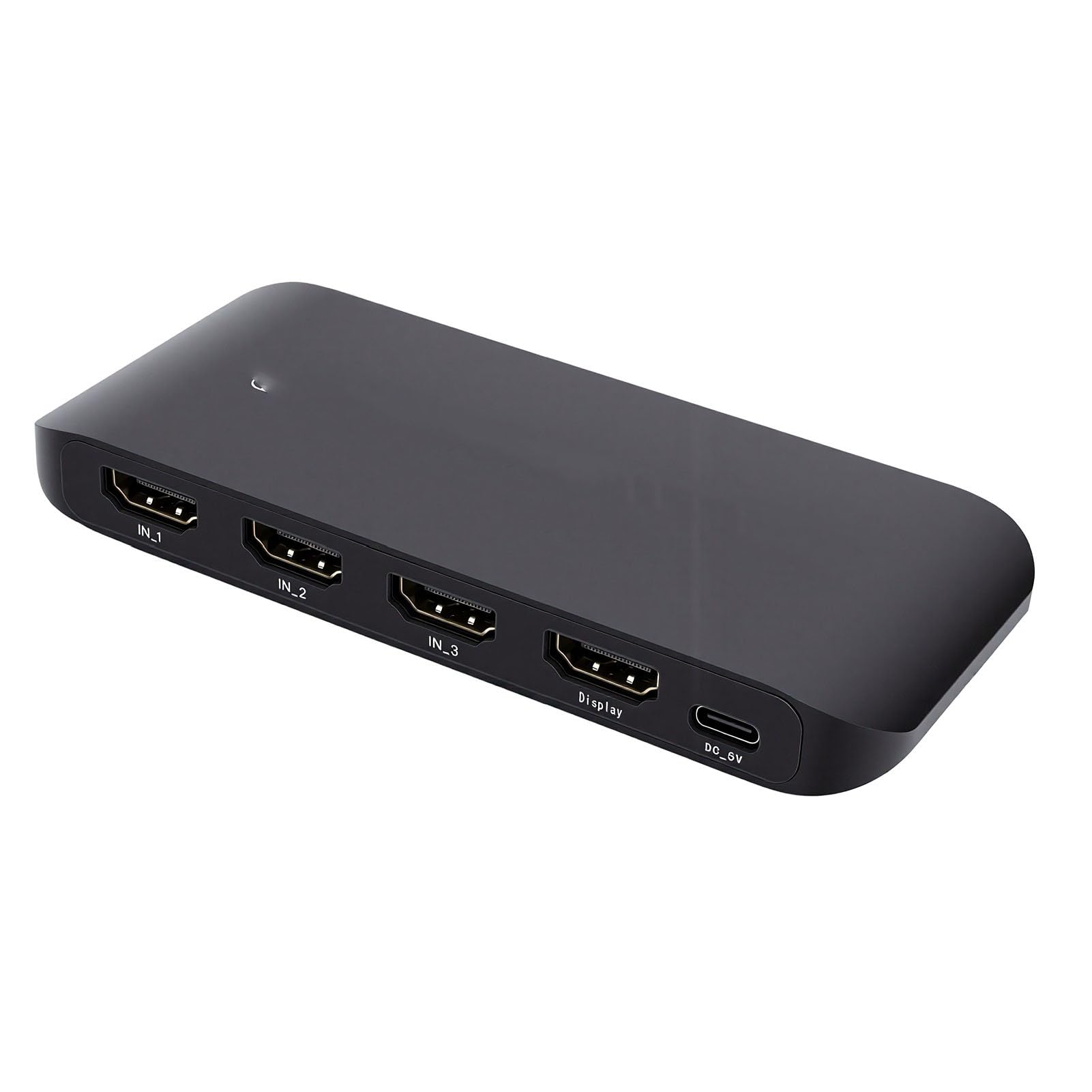 Sxhlseller 8K HDMI Switcher 3 In 1 Out, 48 Gbit/s 3 Port Selector Box, 4K 120 Hz & 8K 60 Hz Videoadapter mit Fernbedienung, für Spielekonsolen, TV Box, Projektor