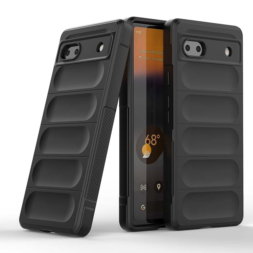 amazon basics Mobile Cover for Google Pixel 6a 5G | Full Camera Protection | Liquid Silicon Case | Flexible Bumper Case for Google Pixel 6a 5G (Black) (B0D1ML77T3) Amazon Price History, Amazon Price Tracker