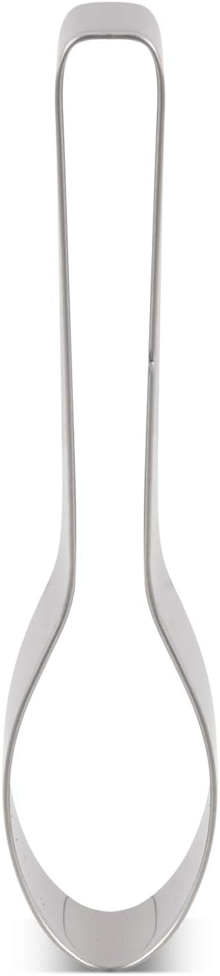 LILIAO Spoon Cookie Cutter Tea Party Fondant Biscuit Cutter, 1.2 x 4.6 inch