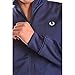 Fred Perry Men's Tricot Fabric Track Jacket with Funnel Neck Collar