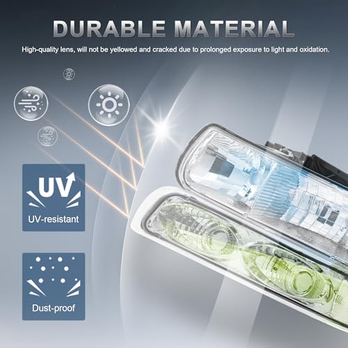 KUIPERAUTO 1999–2002 Chevy Silverado Headlights | Tahoe & Suburban Replacement - Image 4
