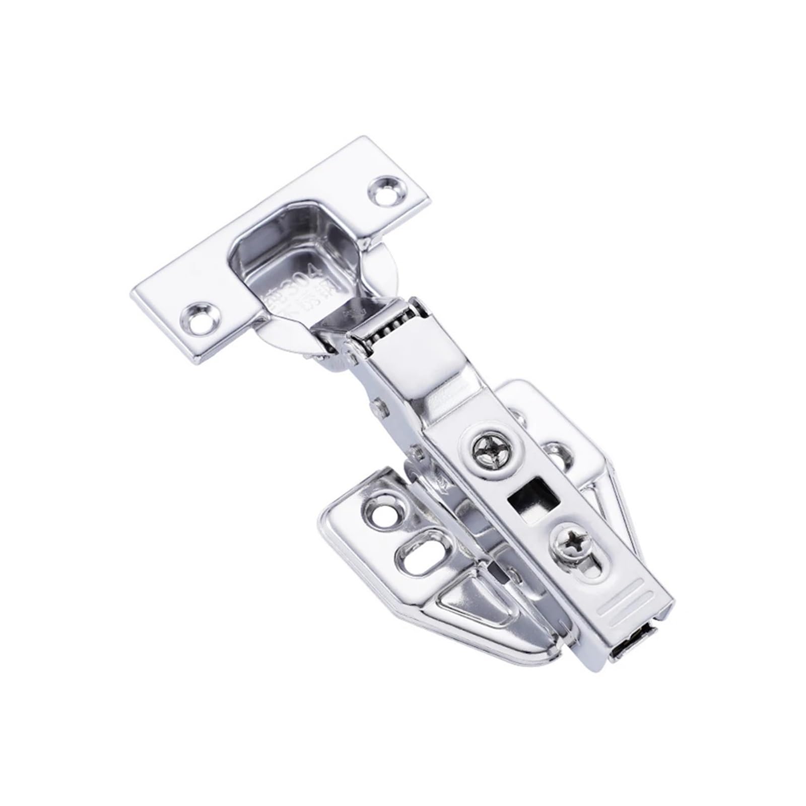3pcs 110 Degree Hinges Kitchen Cabinet Cupboard Door Inset Hydraulic Adjustable Hinges Stainless Steel Buffer Dampers for Wardrobe (Size : Big Bend)