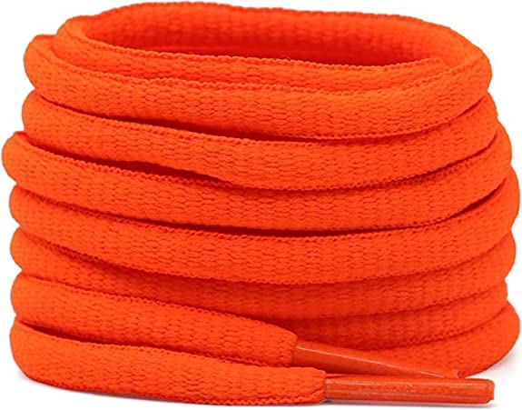 SUNBIRD2Pair Teal Oval laces Shoes laces Half Round 1/4" Athletic ShoeLaces for Sport II Running Shoes II Shoe Strings(Lake Blue oval)