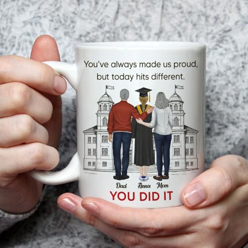 Taza personalizada de graduación para hija miniatura 3