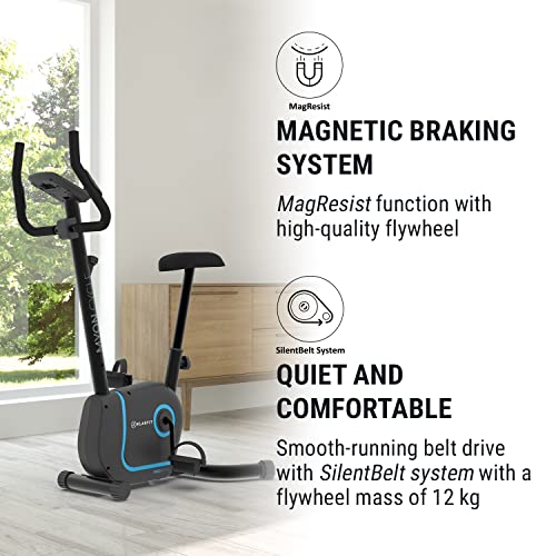 Ellittica Pieghevole Klar Fit Myon Cross - Cyclette Per Casa Con Display LCD E Frequenzimetro