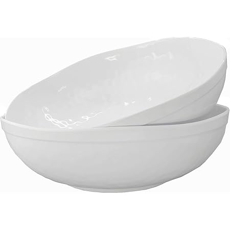 Melamine Bowls LEHAHA Extra Larger Melamine Serving Bowl Set