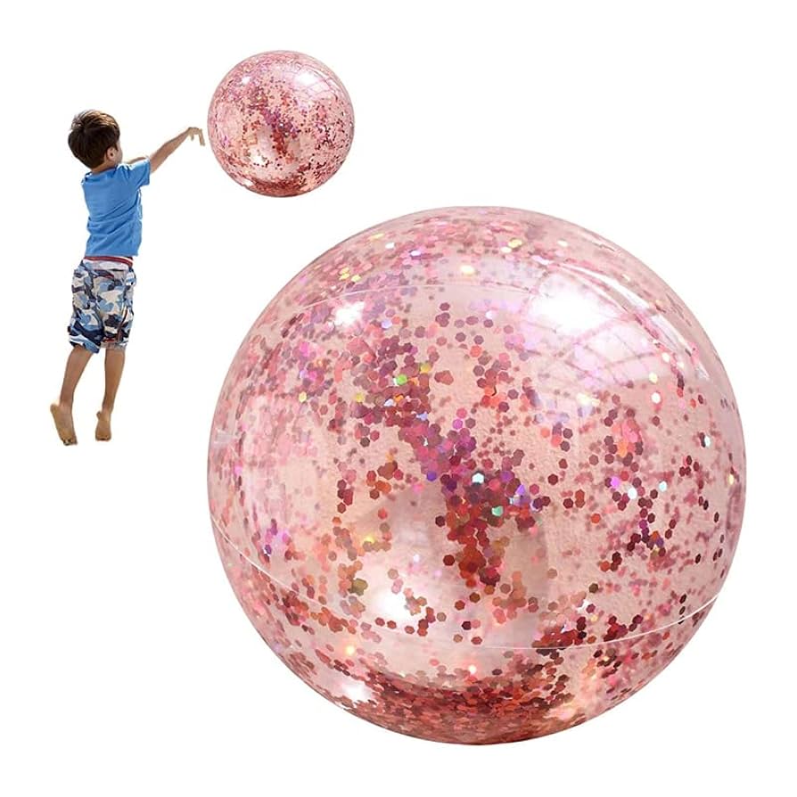 カラフルパールカラー ビーチボール 80cm 未開封 ミニビーチボール くすみカラー | ファンシー文具・学用文具・日