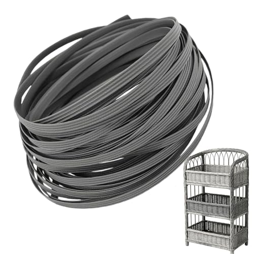 Genérico Kit Reparación Ratán,Suministros de Tejido Impermeable | 36,6 m Material Reparación Silla Mimbre,para Sofá, Mesa, Cesta, Decoración, Manualidades, Exterior, Jardín, Patio, Césped, Piscina