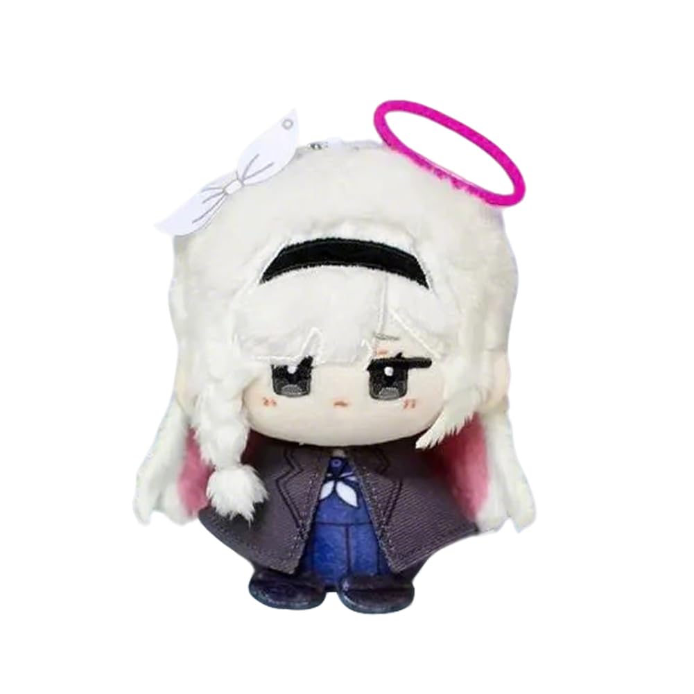 2 figuras de peluche de Plana-can y Sorasaki Hina con personajes sentados, almohada colgante de 12 cm, figura de anime, llavero, mochila, decoración del hogar, regalos