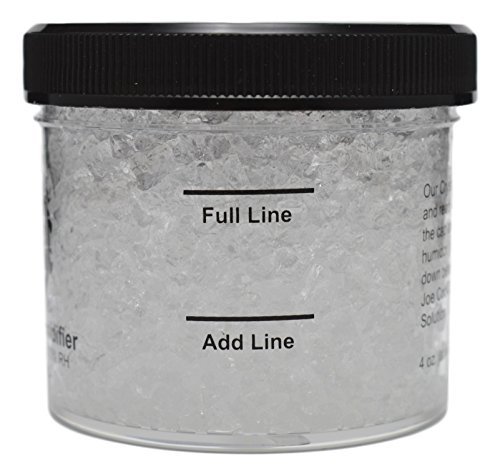 Joe Cool Cigar Crystal Gel Humidifier for Cigar Humidors (4 oz Jars) - 3 Pack